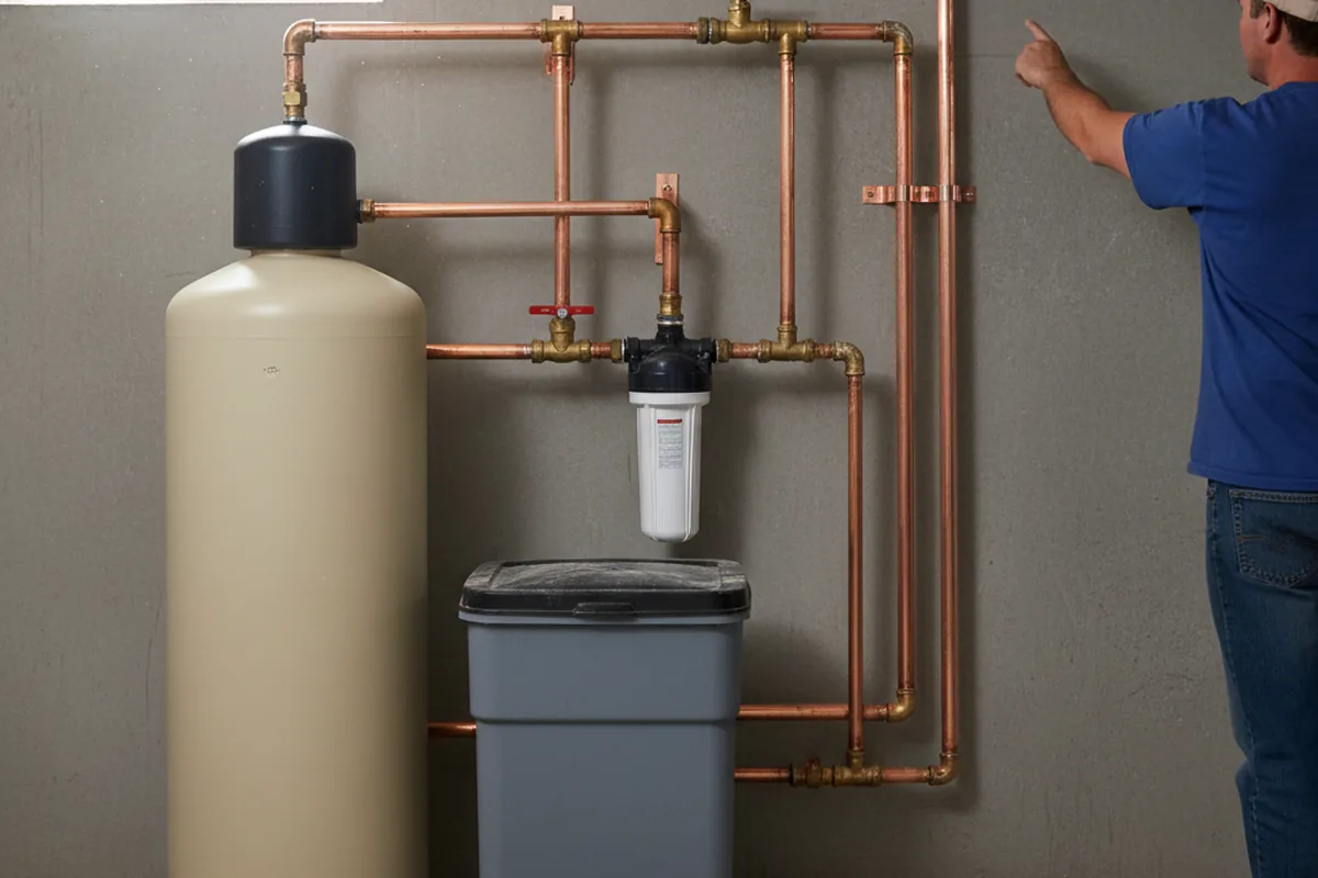 Whole-house water treatment system installed in Bullard